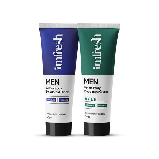 imfresh Men Cream (Honey oudh + Aven) Combo