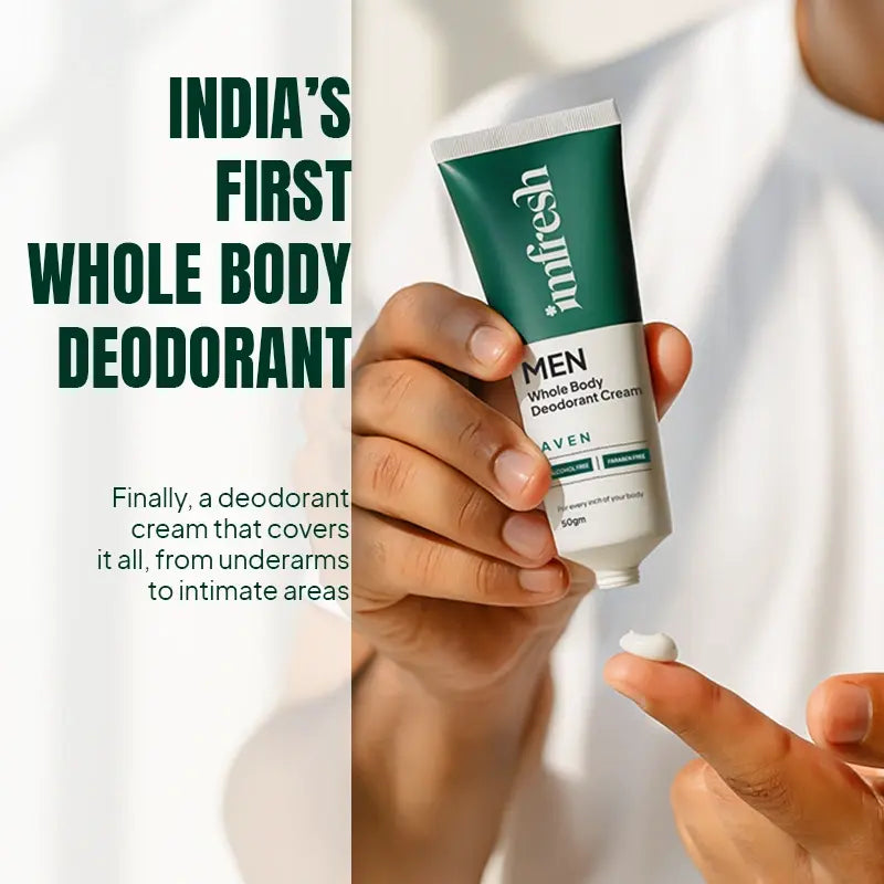 imfresh Men Cream (Honey oudh + Aven) Combo