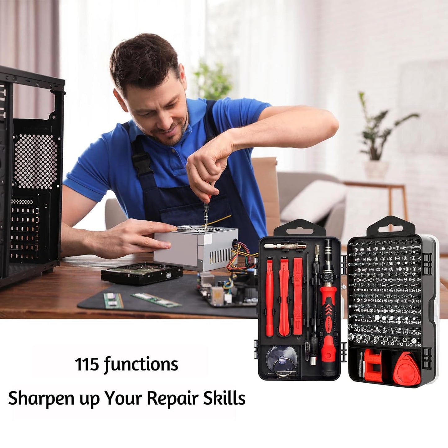 115 in 1 Screwdriver Set