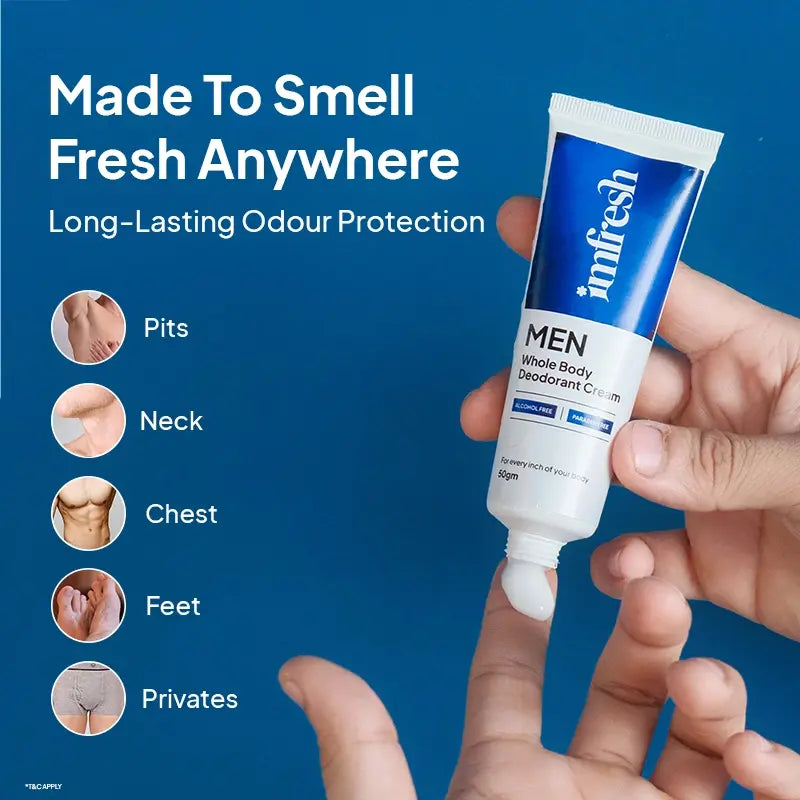 imfresh Men Cream (Honey oudh + Aven) Combo