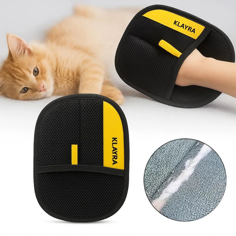 Pet Hair Removal Gloves (Pack of 2)