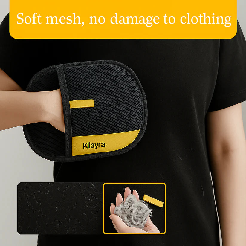 Pet Hair Removal Gloves (Pack of 2)